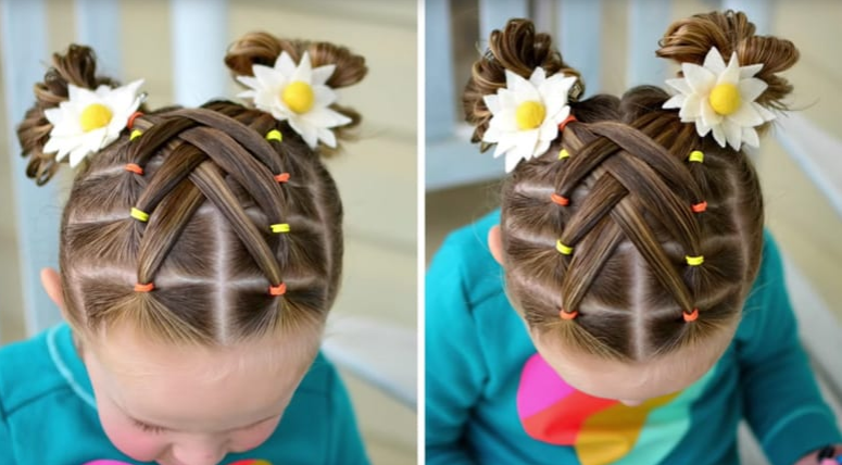 pretty ponytail, pigtails